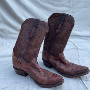 Lucchese Men’s Ostrich Boots